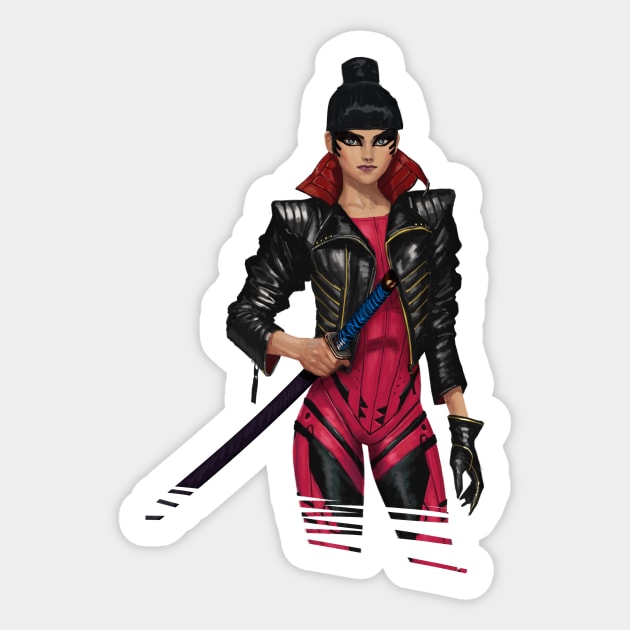 Shinobi Sticker by nikitanv